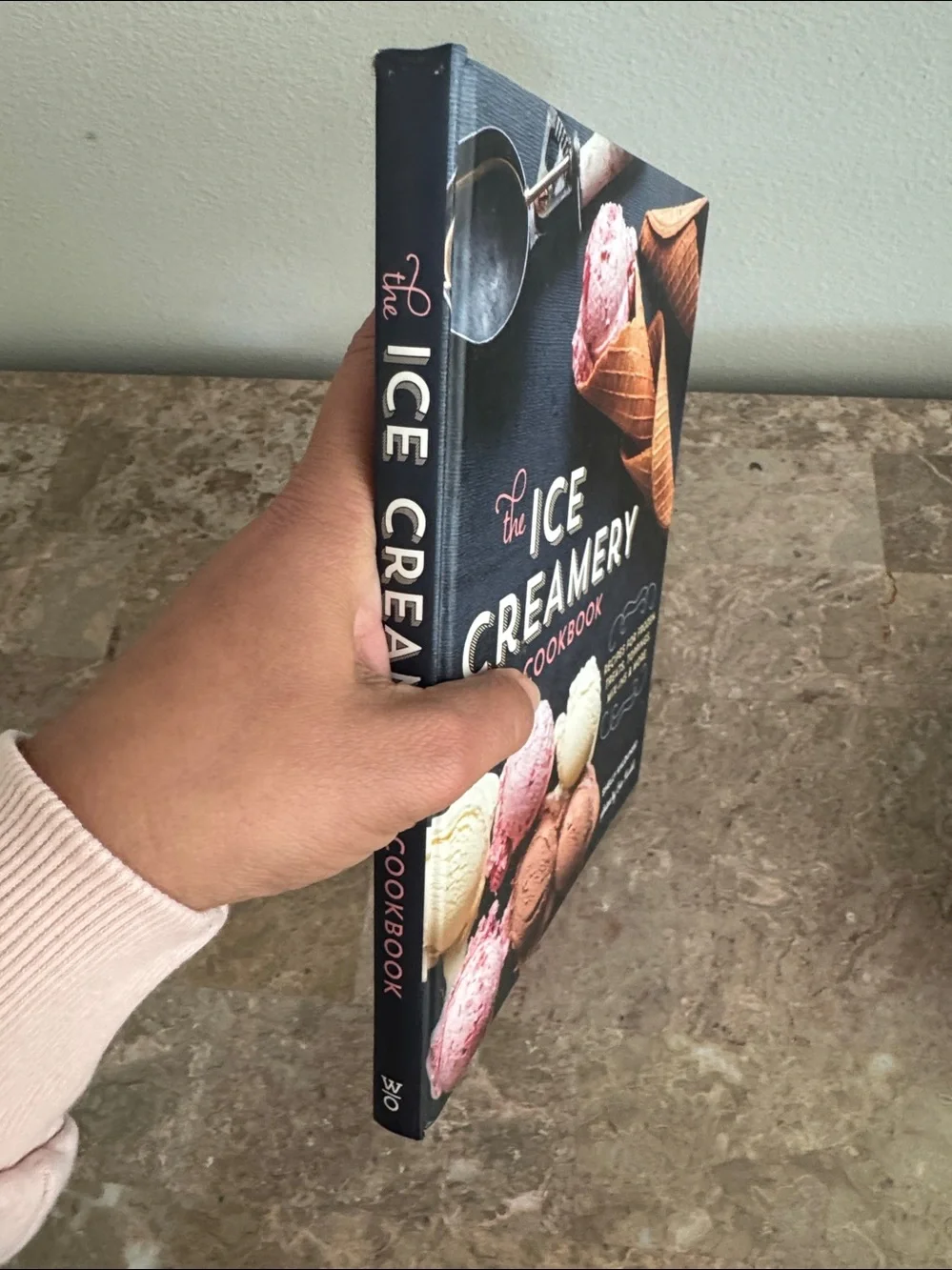 The Ice Creamery Cookbook by - Black Cover